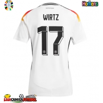 Camisa de Futebol Alemanha Florian Wirtz #17 Equipamento Principal Europeu 2024 Manga Curta